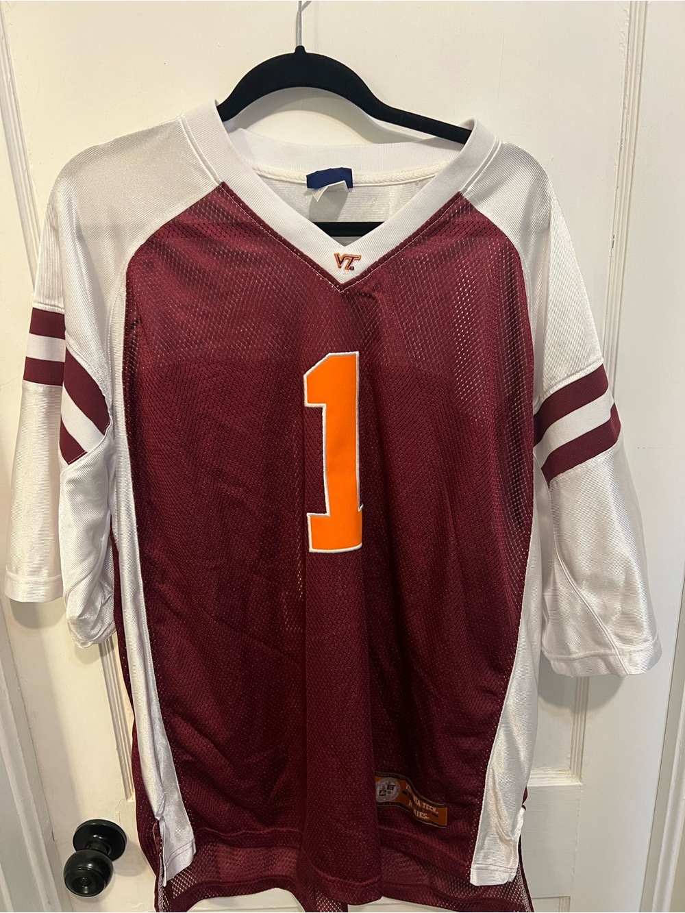 Team Apparel Navy, Red and White Jersey Tag XL